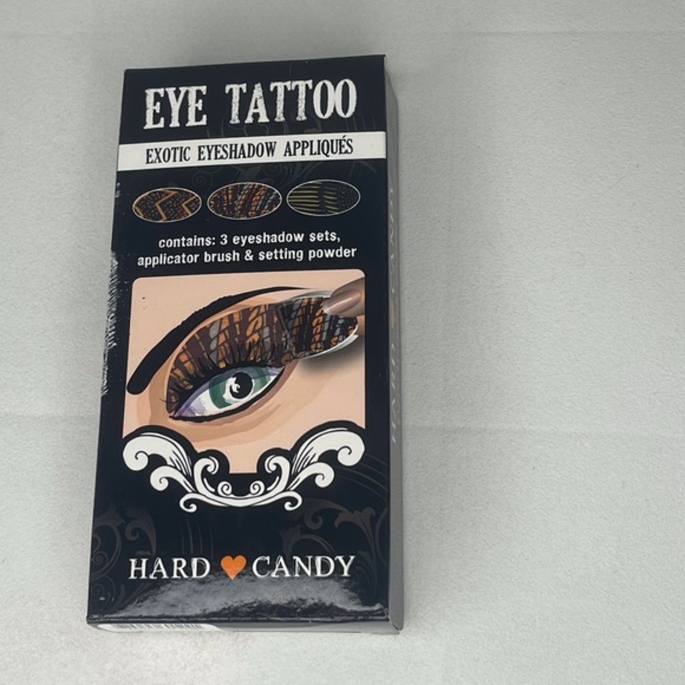 Hard Candy “eye tattoo” exotic eyeshadow appliqués